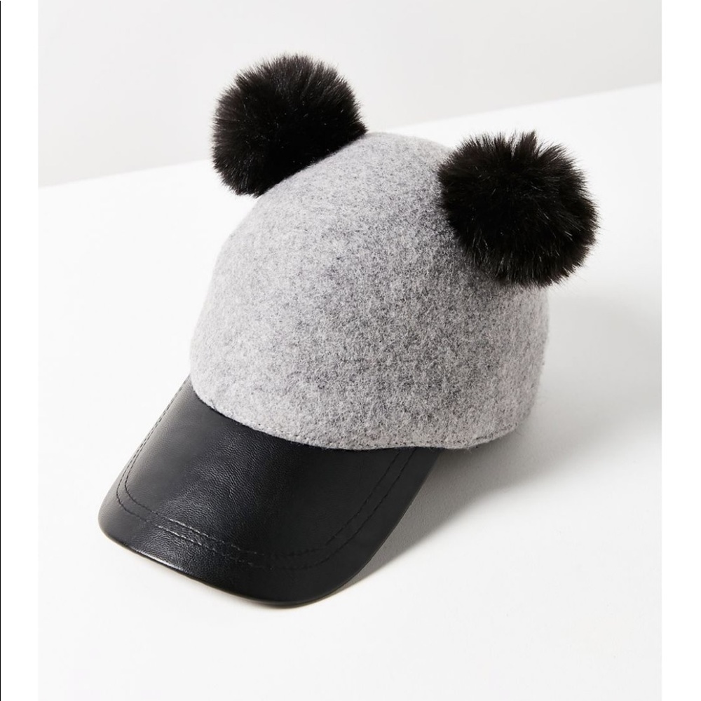 Urban Outfitters Pompom Baseball Hat. New no tags
